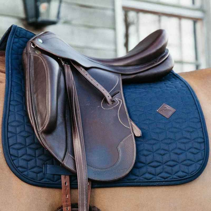 Dressuurzadeldekje Classic Marineblauw