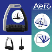 Beugels Aero Zwart/Zilver Beugels Aero Zwart/Zilver