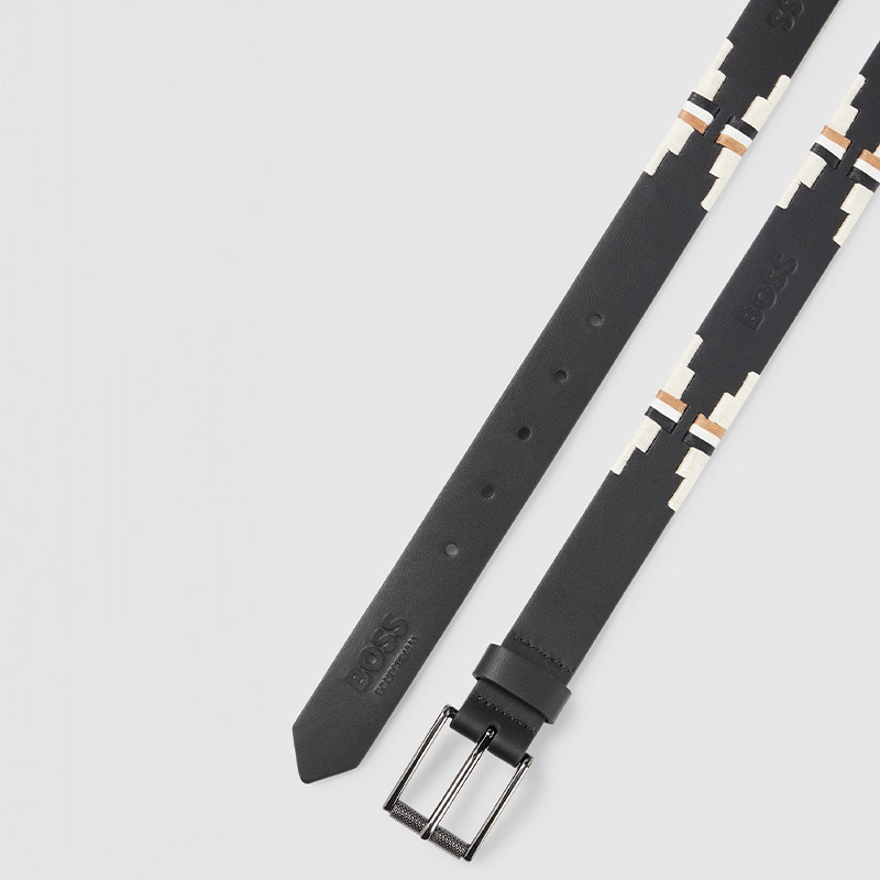 Riem Polo Signature Zwart