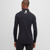 Functioneel shirt Elton Signature Stripe Polo Unisex Zwart Functioneel shirt Elton Signature Stripe Polo Unisex Zwart