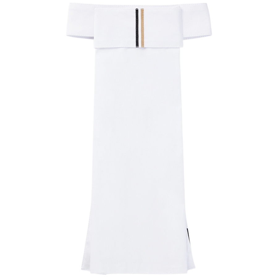 Plastron Signature Wit