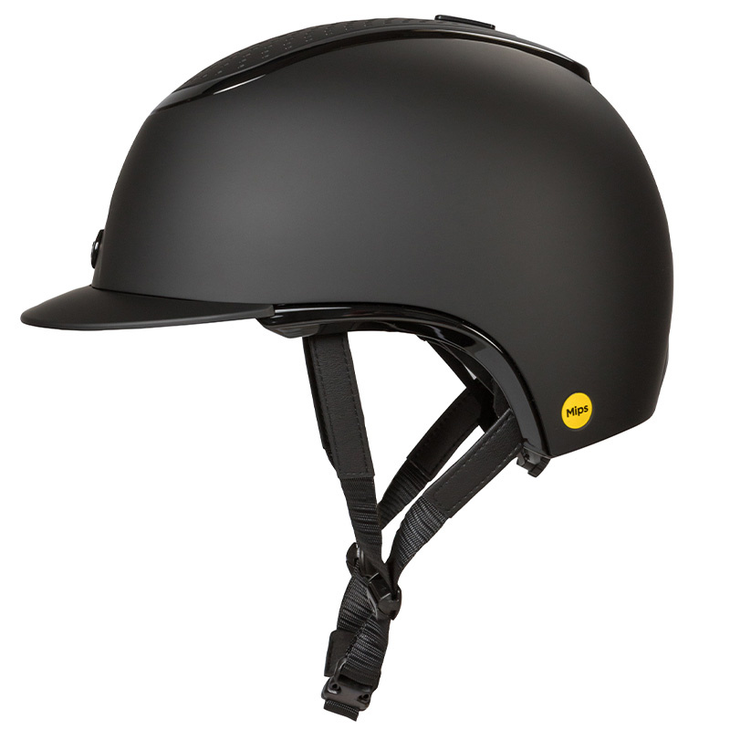 Paardrijcap MIPS Strixx Matte/Glossy Zwart