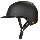 Paardrijcap MIPS Strixx Wide Peak Matte/Glossy Zwart Paardrijcap MIPS Strixx Wide Peak Matte/Glossy Zwart