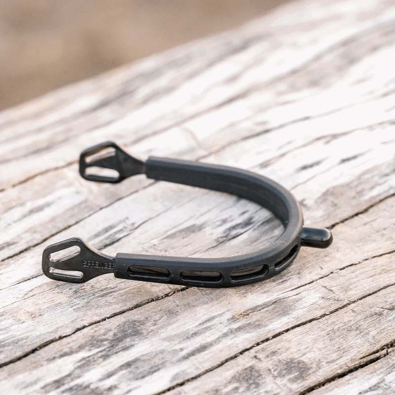 Sporen Ultra Fit Extra Grip 15mm Rounded Zwart/Anthracite