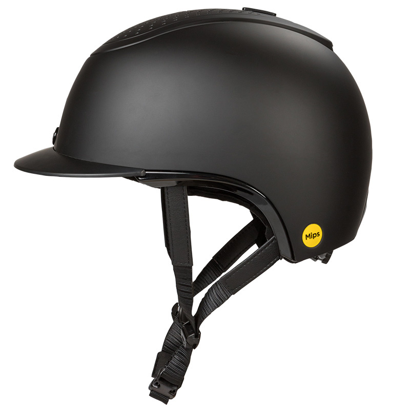 Paardrijcap MIPS Strixx Matte Zwart