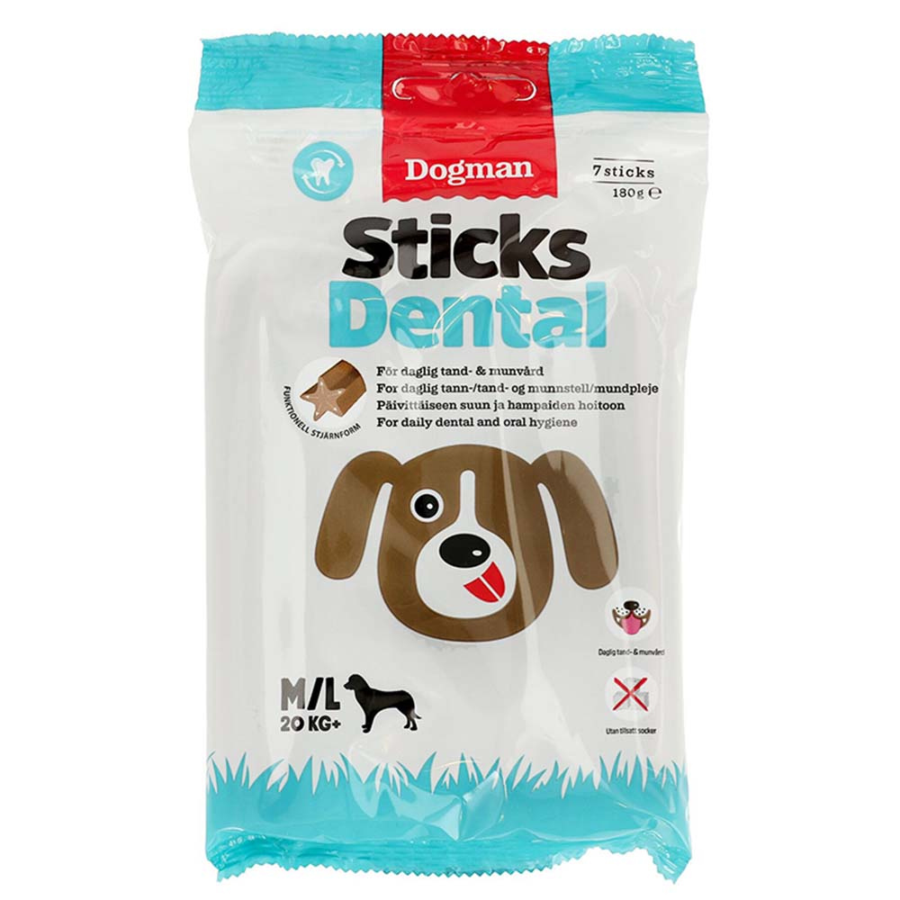 Kauwstaaf Dental Sticks Medium/Groot