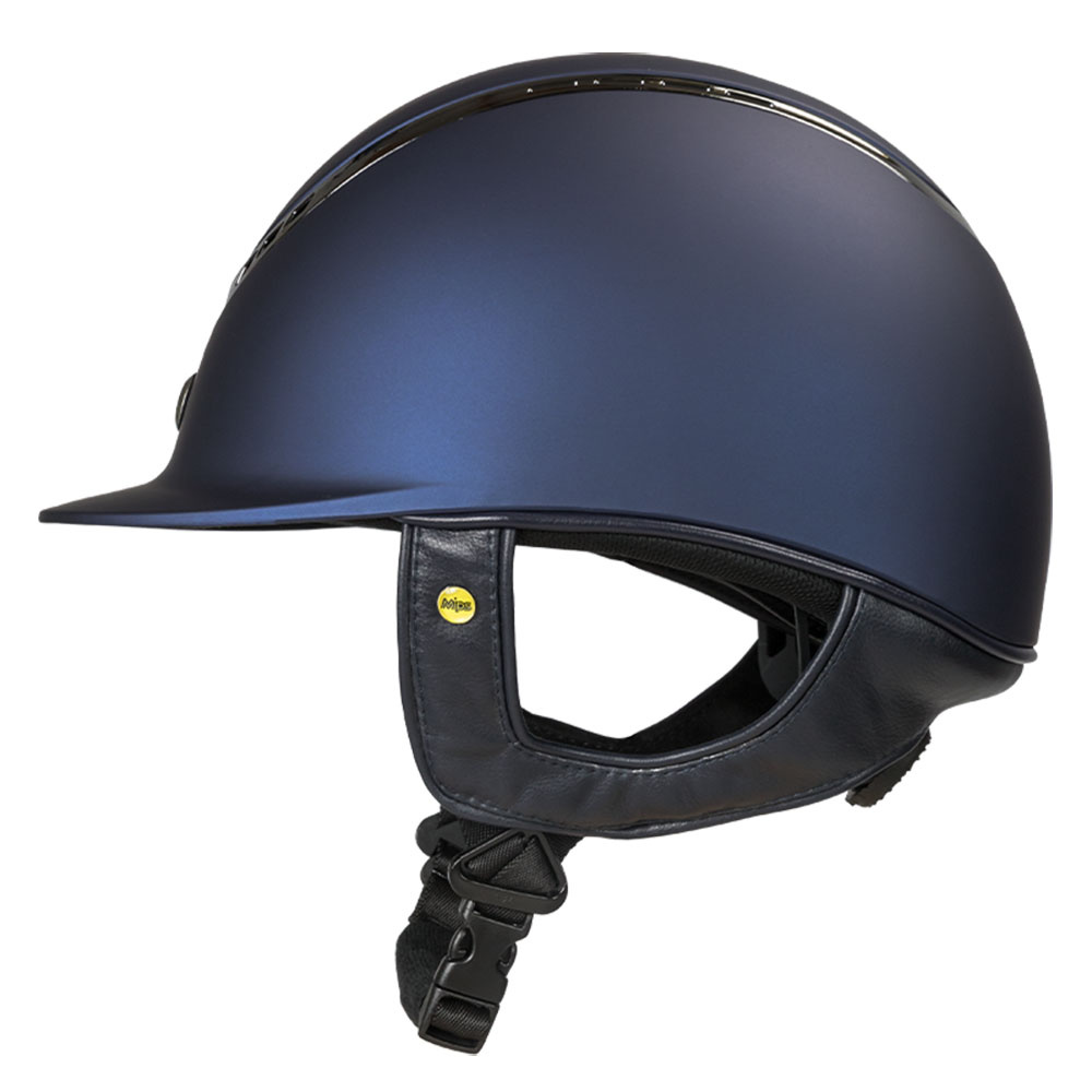 Paardrijcap EQ3 Pardus met Schroef Smooth Top Marineblauw