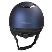 Paardrijcap EQ3 Pardus met Schroef Smooth Top Marineblauw Paardrijcap EQ3 Pardus met Schroef Smooth Top Marineblauw