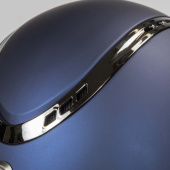 Paardrijcap EQ3 Pardus met Schroef Smooth Top Marineblauw Paardrijcap EQ3 Pardus met Schroef Smooth Top Marineblauw