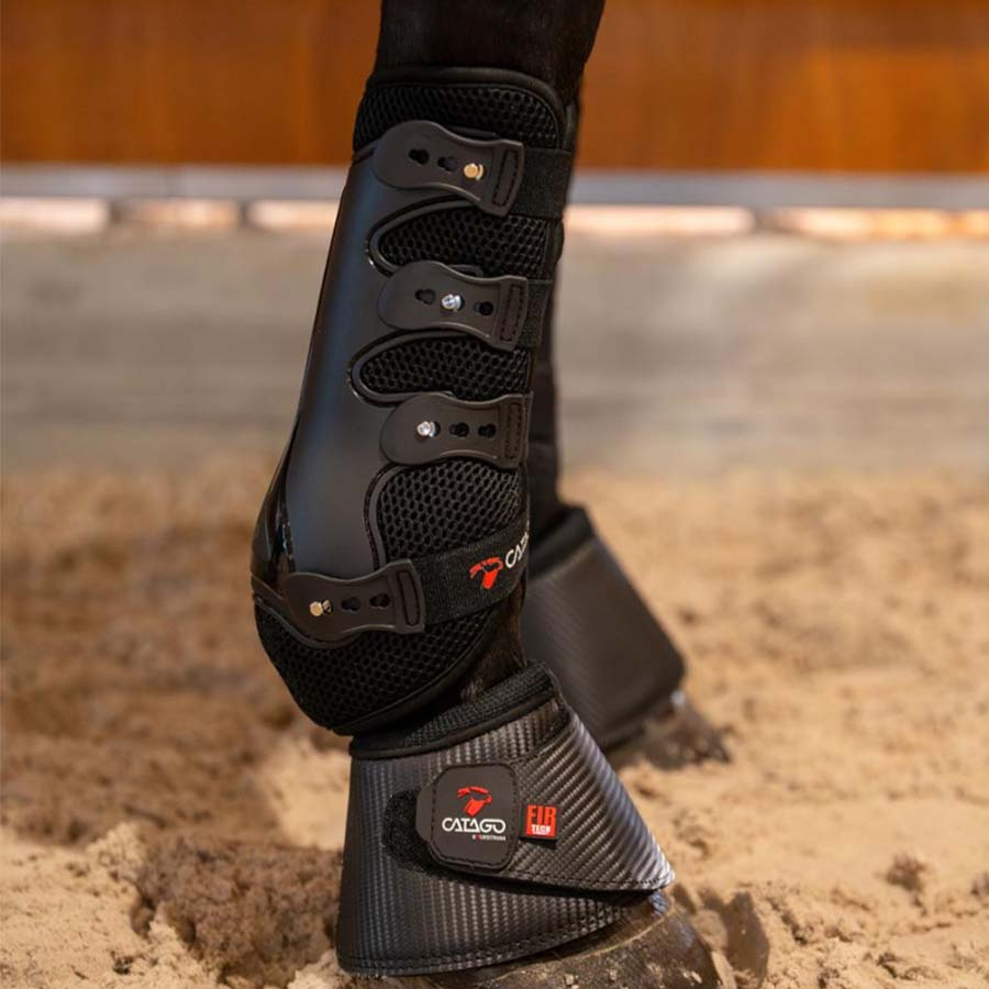 Peesbeschermers FIR-Tech Zwart