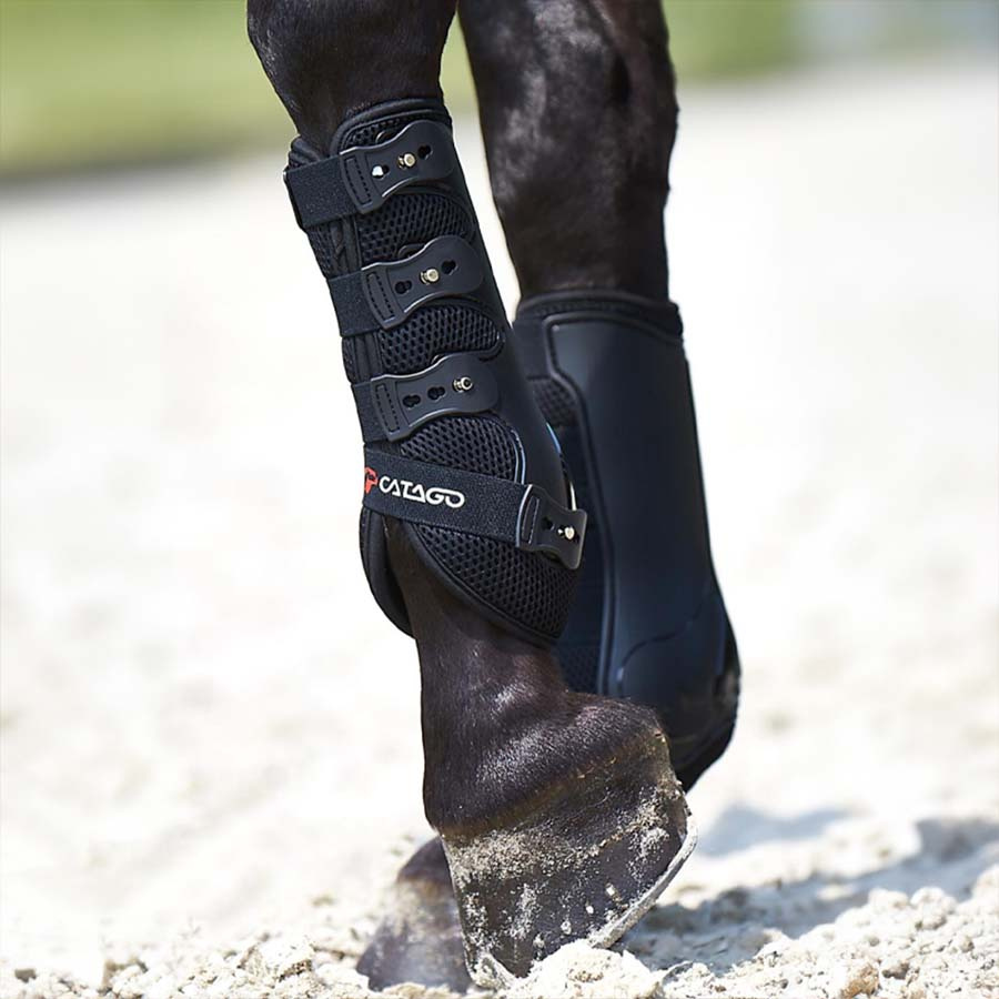 Peesbeschermers FIR-Tech Zwart