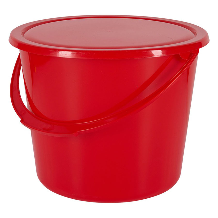 Emmer met Deksel HG Rood