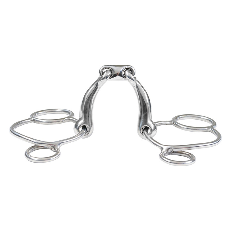 Dubbelgebroken bit Curved 2,5-ring HG