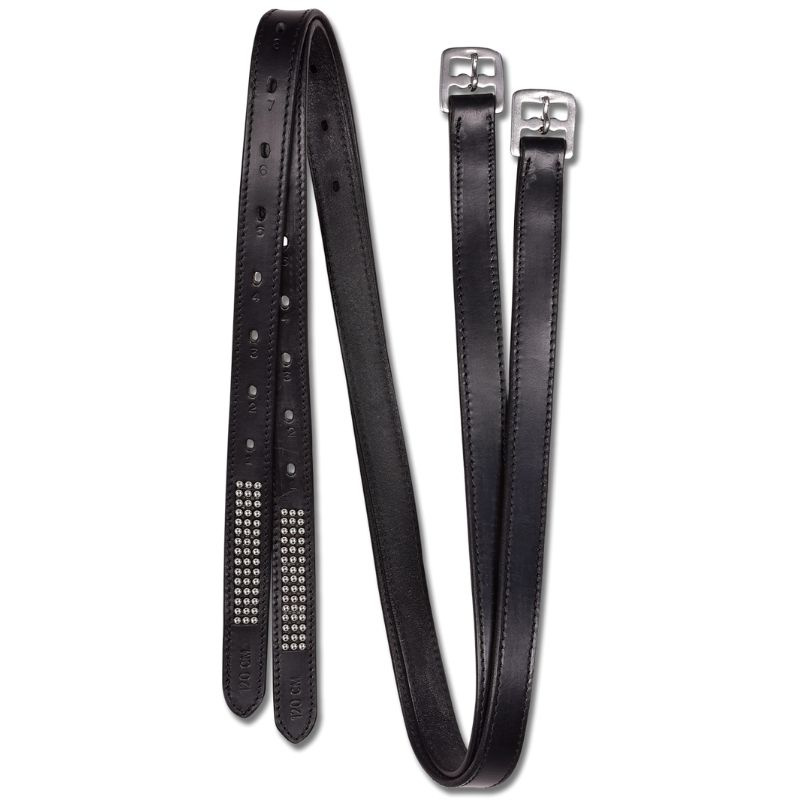 Beugelriemen Silverstar Zwart/Zilver