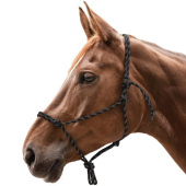 Touwhalster Knotted Zwart/Bruin Touwhalster Knotted Zwart/Bruin