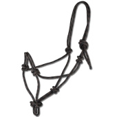 Touwhalster Knotted Zwart/Bruin Touwhalster Knotted Zwart/Bruin
