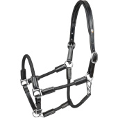 Leren halster Nevada X-Line Zwart/Zwart Leren halster Nevada X-Line Zwart/Zwart