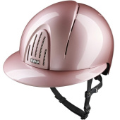 Paardrijcap Smart Nova Metal Polish Polo Roze Paardrijcap Smart Nova Metal Polish Polo Roze