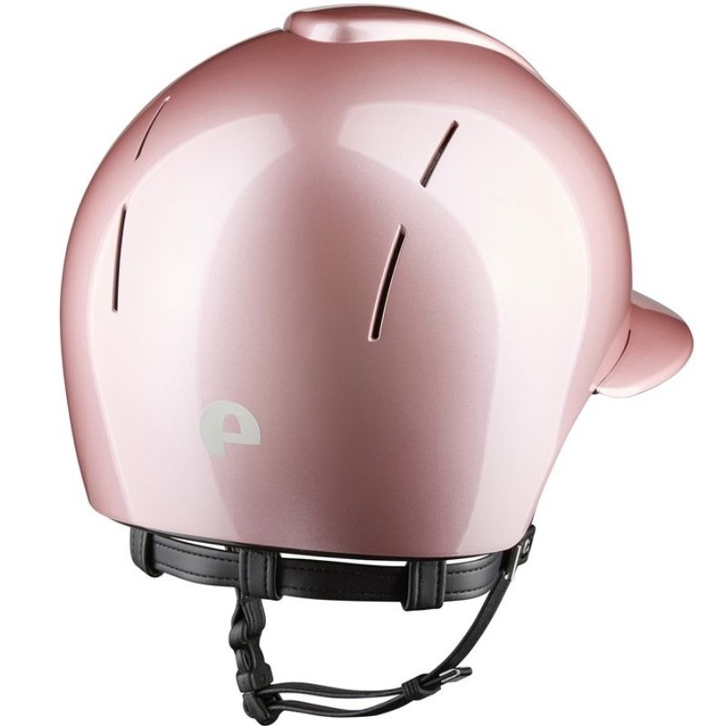 Paardrijcap Smart Nova Metal Polish Polo Roze