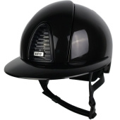 Paardrijcap Cromo 2.0 Shine Polo Zwart/Zwart Paardrijcap Cromo 2.0 Shine Polo Zwart/Zwart