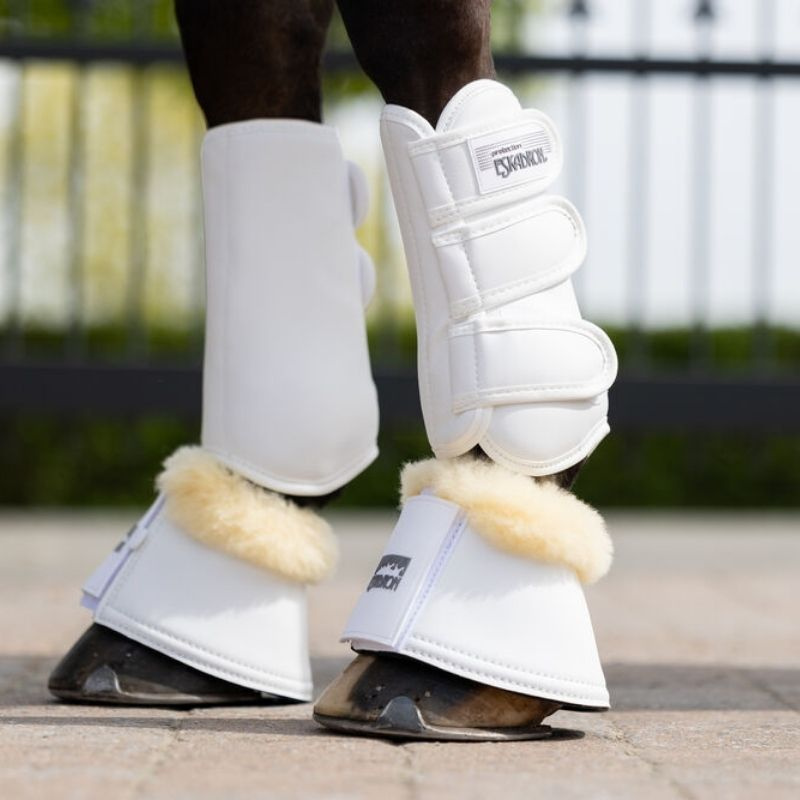 Beenbeschermers Allround Front Wit