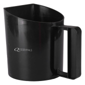 Voerbak 1L Zwart Voerbak 1L Zwart