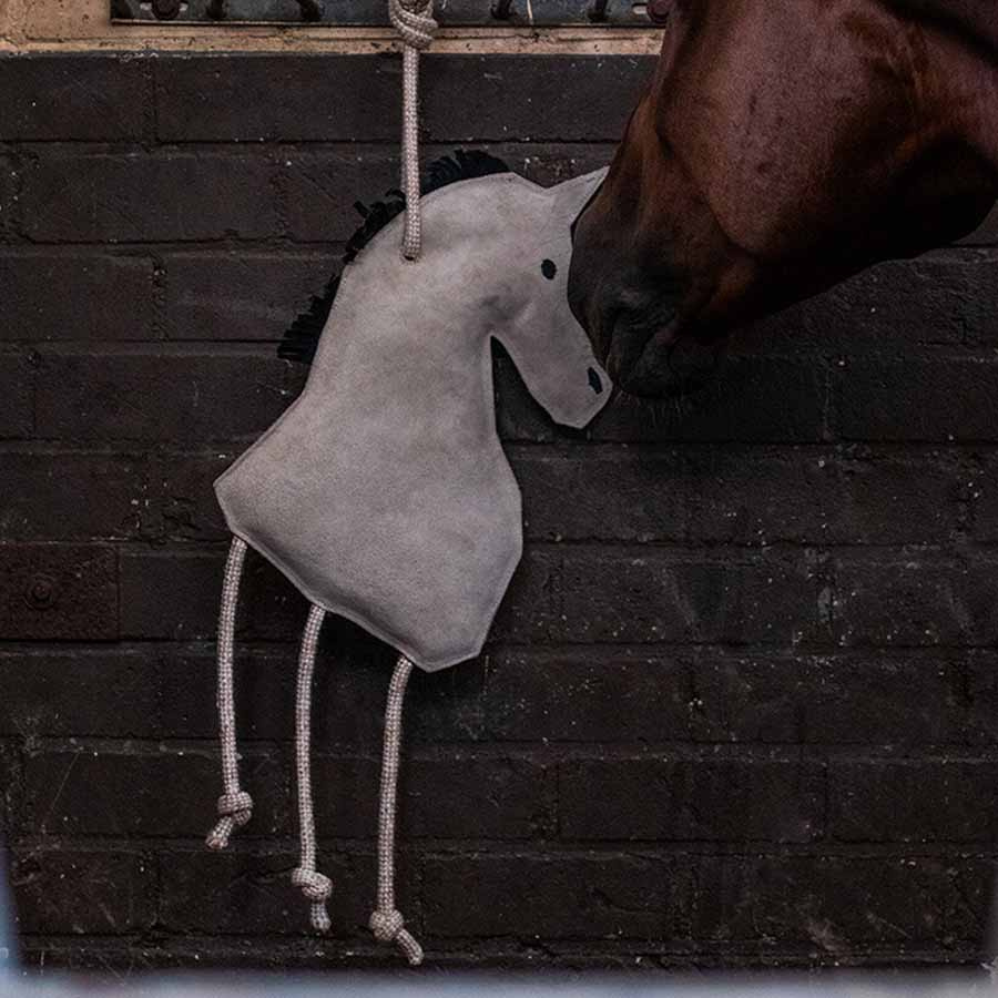 Paarden Speelgoed Paard in Suède ECO Lichtgrijs