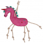 Paarden Speelgoed Eenhoorn in Suède ECO Roze