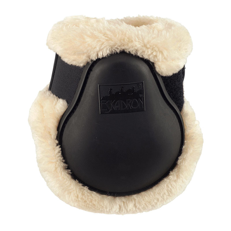 Strijklappen Protection Fauxfur Zwart