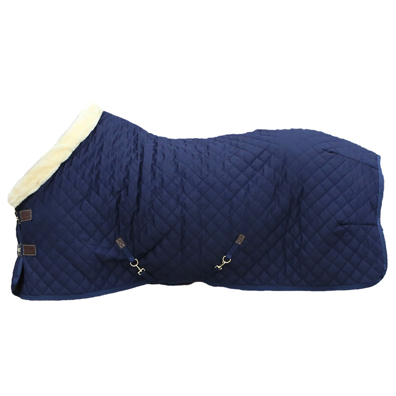 Wedstrijddeken/Staldeken 160g Marineblauw