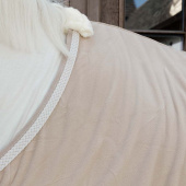 Fleecedeke Plaited Rope Beige Fleecedeke Plaited Rope Beige
