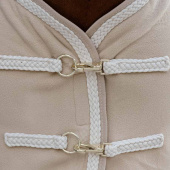 Fleecedeke Plaited Rope Beige Fleecedeke Plaited Rope Beige