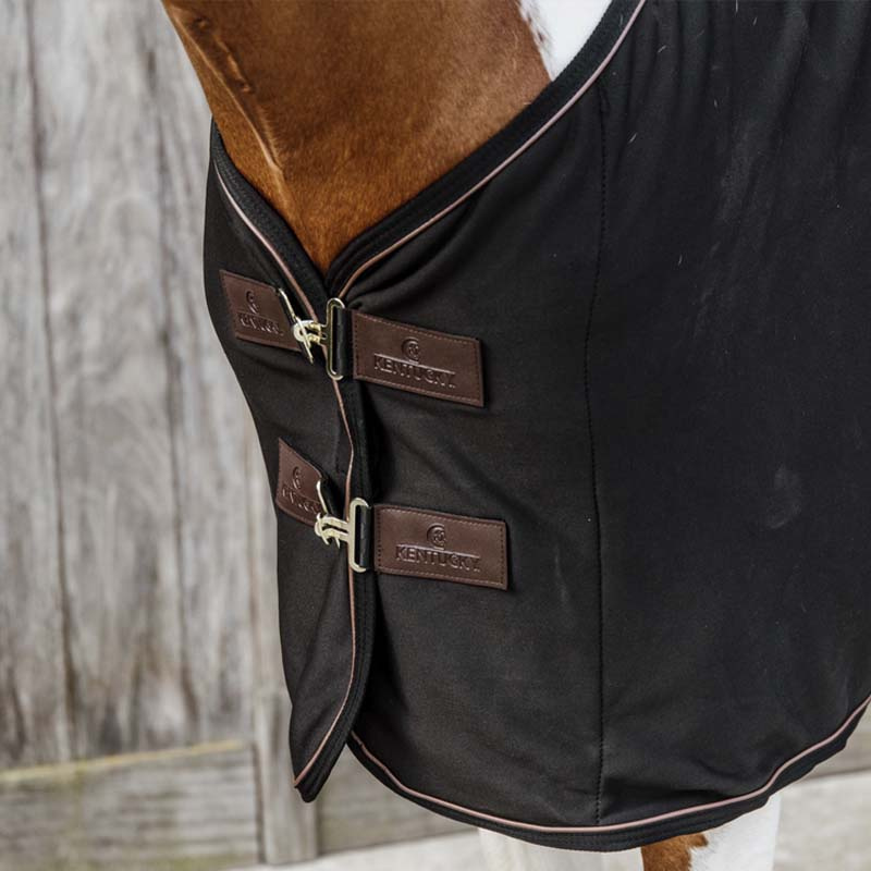 Coolerdeken Fleece Zwart 125