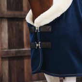Showdeken Heavy Fleece Marineblauw Showdeken Heavy Fleece Marineblauw