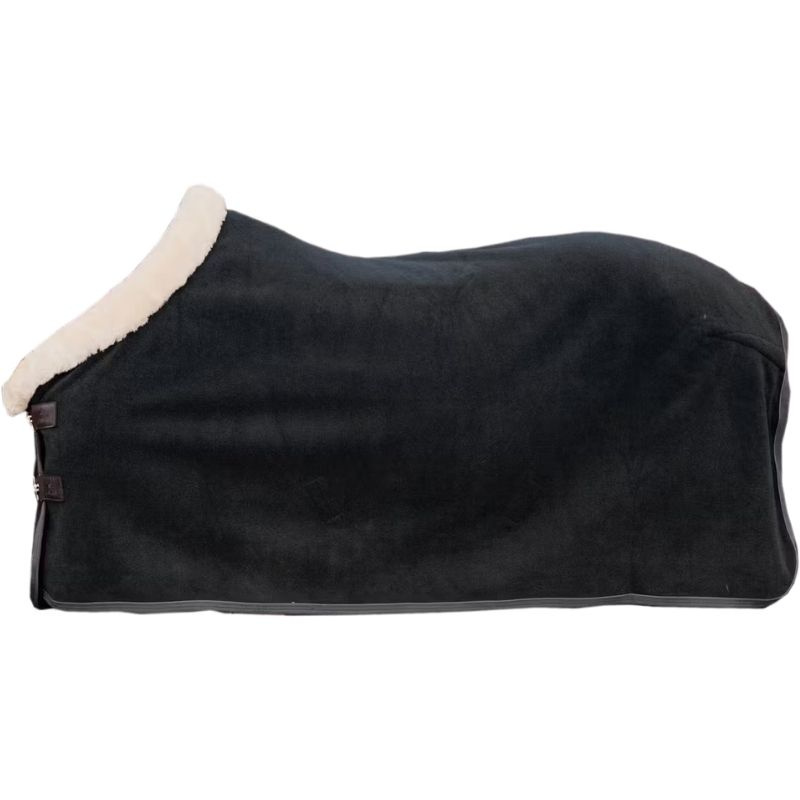Showdeken Heavy Fleece Zwart