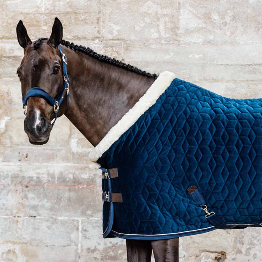 Wedstrijddeken Velvet Marineblauw