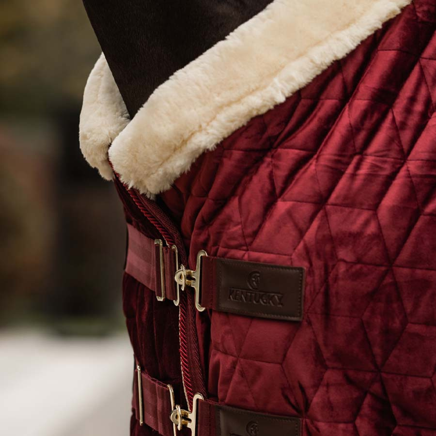 Wedstrijddeken Velvet Bordeaux