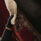 Wedstrijddeken Velvet Bordeaux Wedstrijddeken Velvet Bordeaux