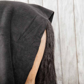Fleece Deken Heavy Square Zwart Fleece Deken Heavy Square Zwart