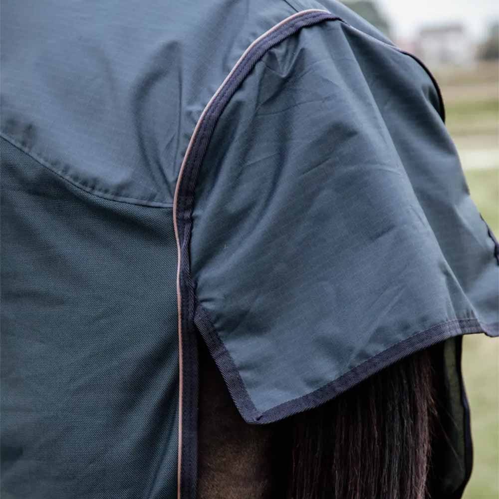 Regen- en Vliegendeken Waterproof Combo Marineblauw