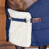 Borstverlenger Vegan Sheepskin 1 Buckle Natuur Borstverlenger Vegan Sheepskin 1 Buckle Natuur