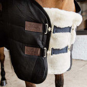 Borstverlenger Vegan Sheepskin 2 Buckles Natuur Borstverlenger Vegan Sheepskin 2 Buckles Natuur