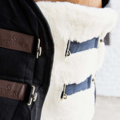 Borstverlenger Vegan Sheepskin 2 Buckles Natuur Borstverlenger Vegan Sheepskin 2 Buckles Natuur