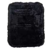 Borstverlenger Quilted with Vegan Sheepskin Zwart Borstverlenger Quilted with Vegan Sheepskin Zwart