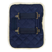Borstverlenger Quilted with Vegan Sheepskin Marineblauw Borstverlenger Quilted with Vegan Sheepskin Marineblauw