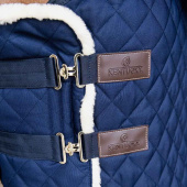 Borstverlenger Quilted with Vegan Sheepskin Marineblauw Borstverlenger Quilted with Vegan Sheepskin Marineblauw
