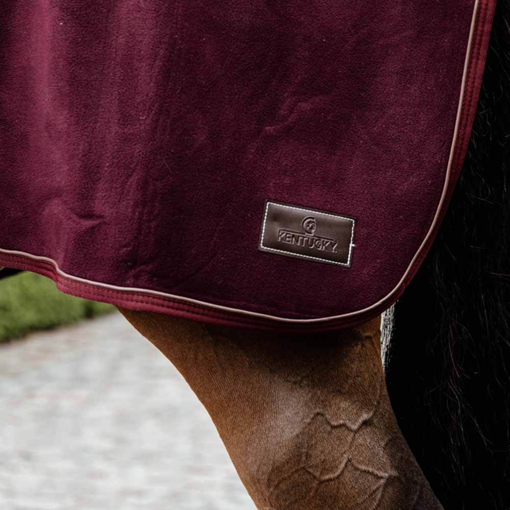 Uitrijdeken Heavy Fleece Bordeaux