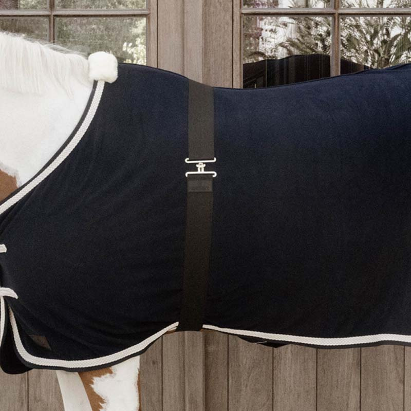 Dekengordel Elastic Zwart