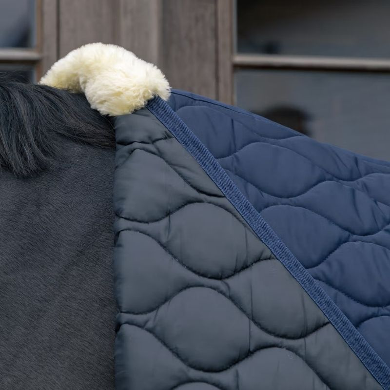 Staldeken Wave 600D 160g Marineblauw