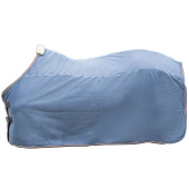 Fleecedeke Heavy Melange Blauw Fleecedeke Heavy Melange Blauw